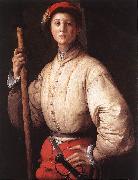 Pontormo, Jacopo Halberdier oil painting artist